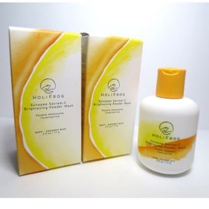 HOLIFROG SUNAPEE SACRED-C BRIGHTENING POWDER W/ COCONUT MILK 2.5 OZ- (LOT OF 2)